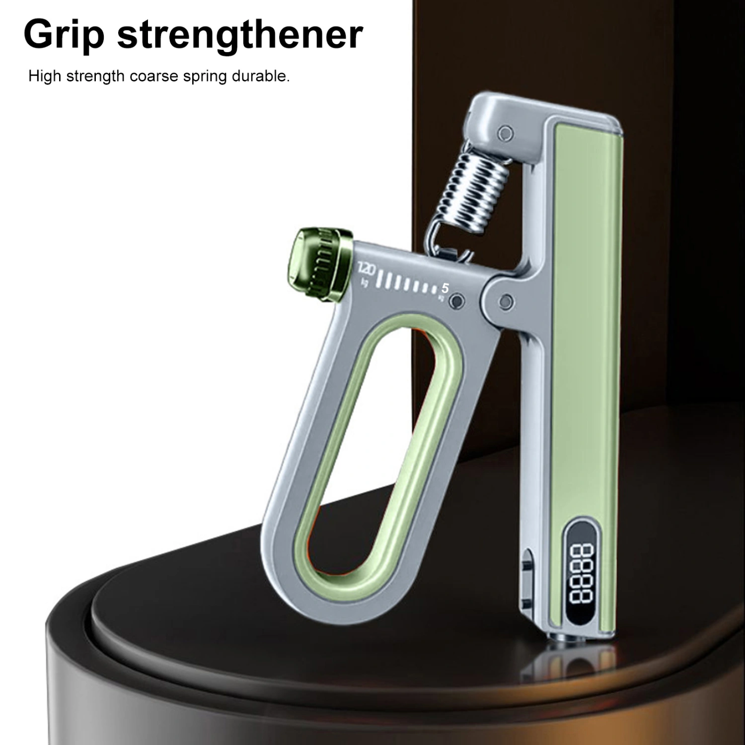 Hand Grip Strengthener Workout 10-120 Adjustable Resistance Hand Gripper Finger Non-Slip Heavy-Duty Forearm Grip Athletes Stress Relief Hand Grip Trainer 