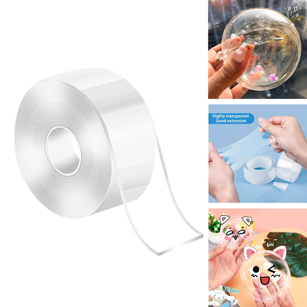 1 Set Nano Tape Bubbles Fun Creative Entertainment with Tube Multiple Play Methods Intellectual Development Develop Brain Nano Glue Kneading Toys Student Toy