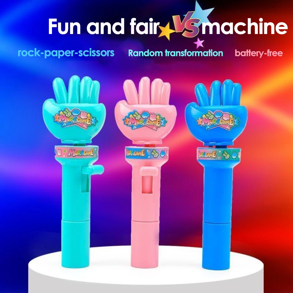 Novelty Toy Interesting Random Change Creative Wear-resistant Small And Portable Entertainment ABS Rock Paper Scissors Mora Game Boy Toy