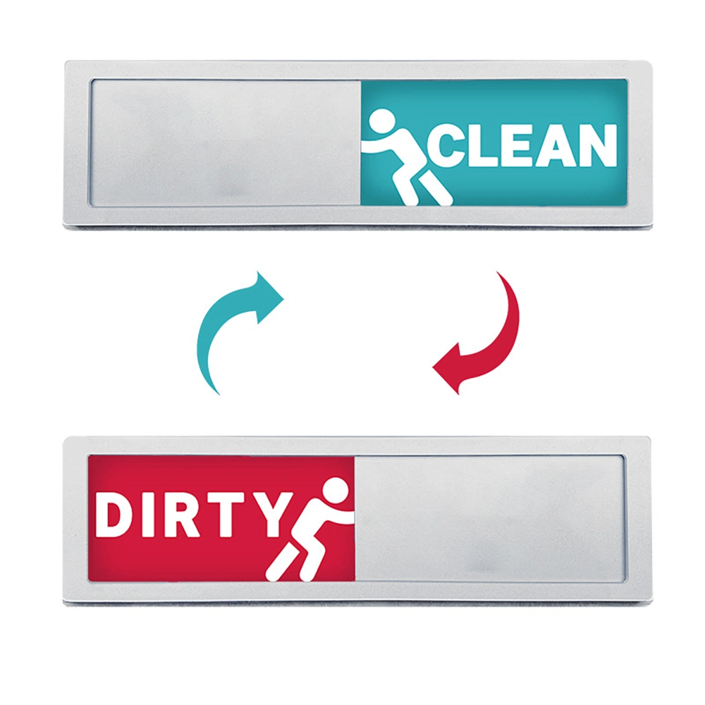 Dishwasher Magnet Clean Dirty Sign Easy-to-read Convenient Washing Machine Dirty Sign Indicator for Home