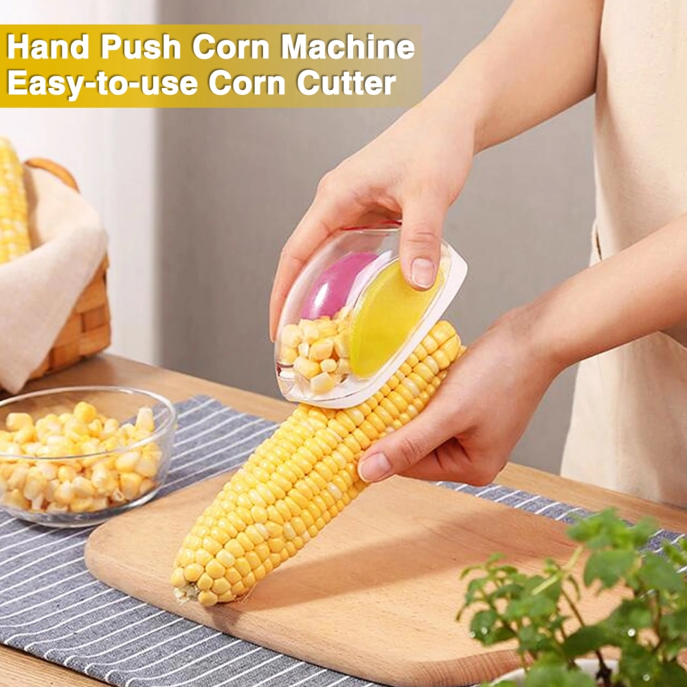 Hand Push Corn Machine Effortlessly Remove Corn Kernels No Maintenance No Electricity Needed Hand Push Corn Peeler Separator