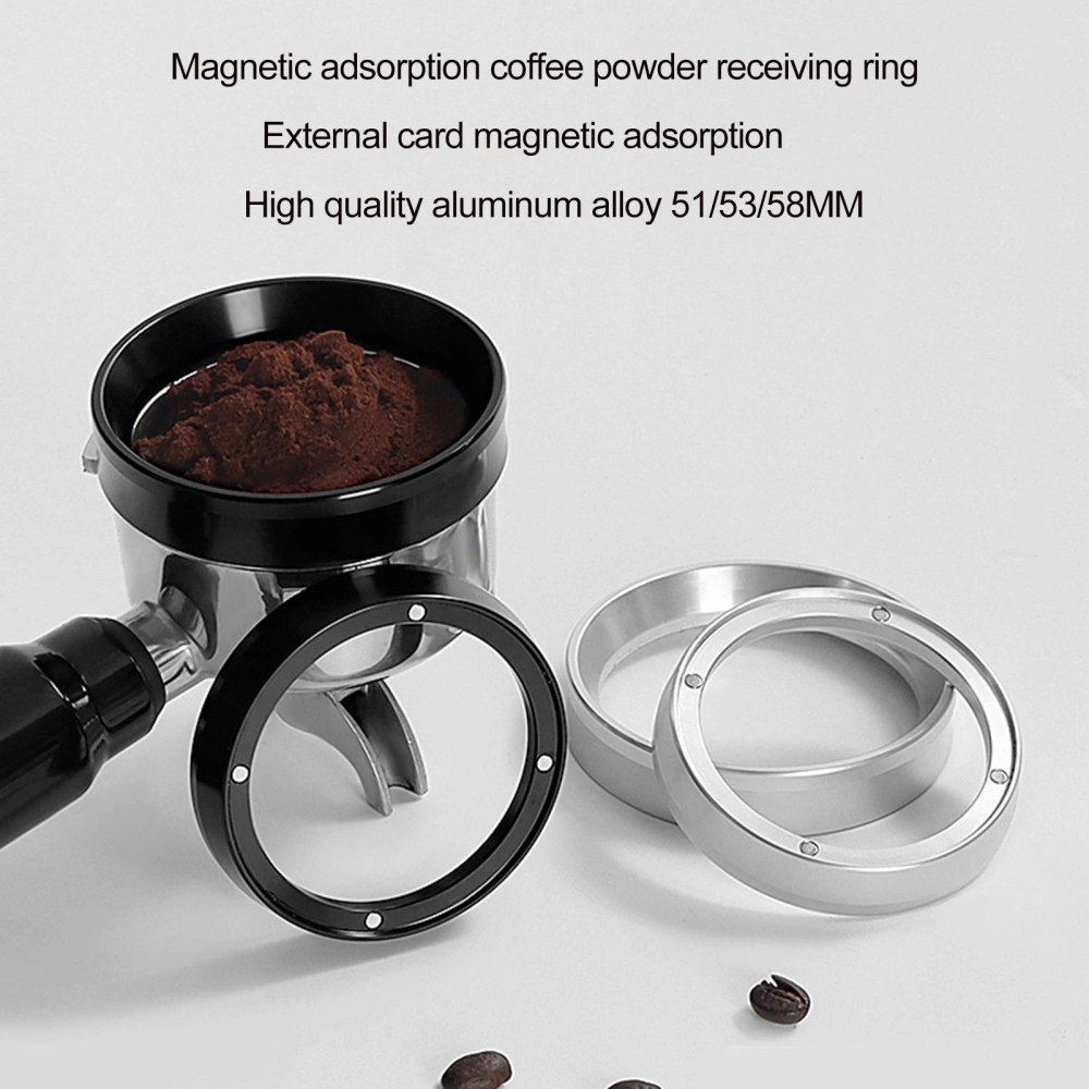 Aluminum Coffee Dosing Funnel With 4 Magnet Anti-spill Mess-free Brewing Barista-approved Espresso Tool