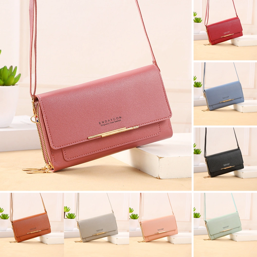 Mobile Phone Bag High Capacity Smooth Zipper Buckle Closure Fashion Item Women Fashion Messenger Bag Women Accessory