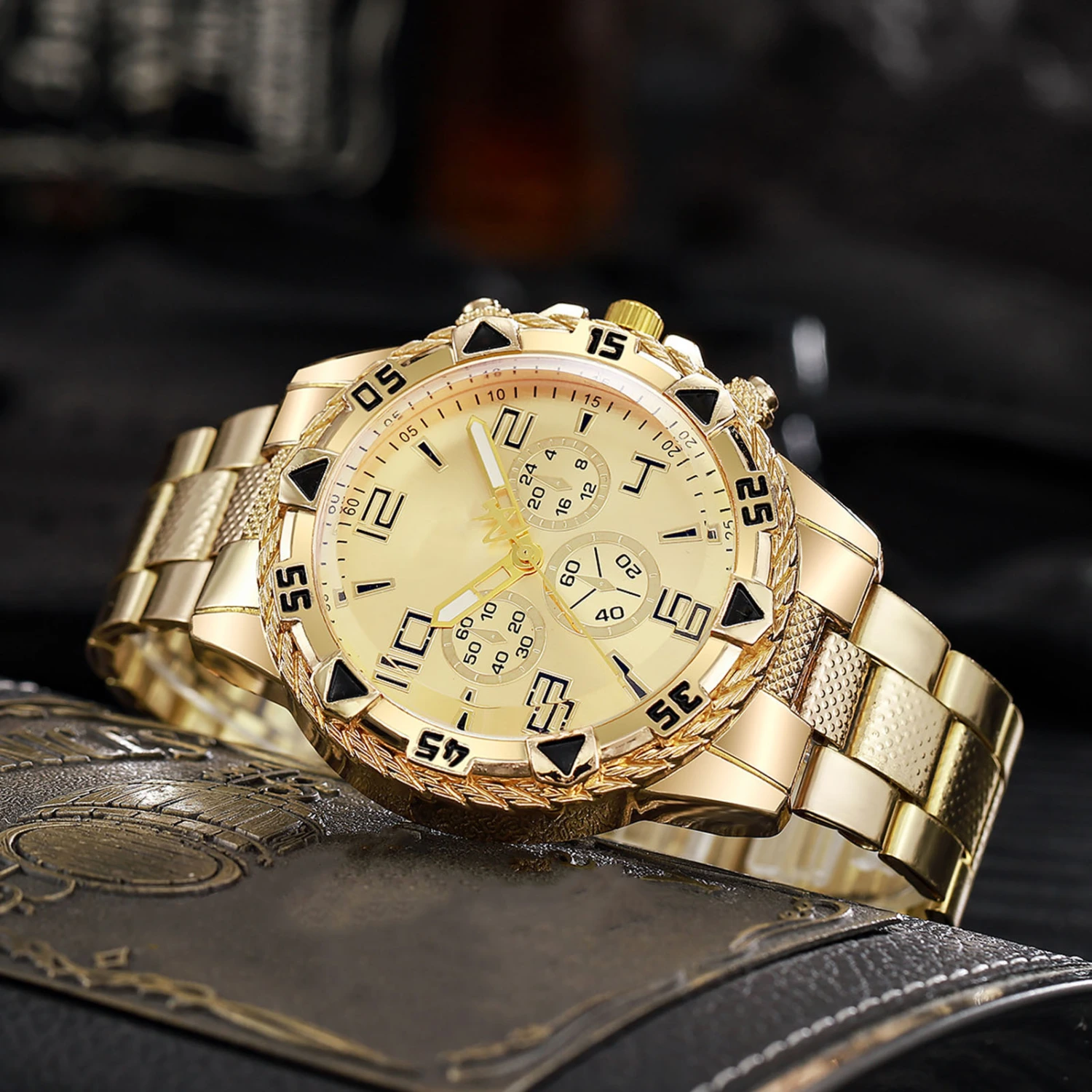Men Business Watch Luxury Alloy Strap 3 Hand Minimalist Metal Male Dress Quartz Watch Fashion Jewelry Birthday Gift 