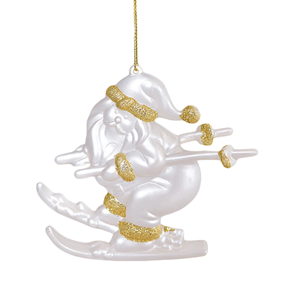 Christmas Hanging Ornaments Shinny Tree Pendant Decorations for Party