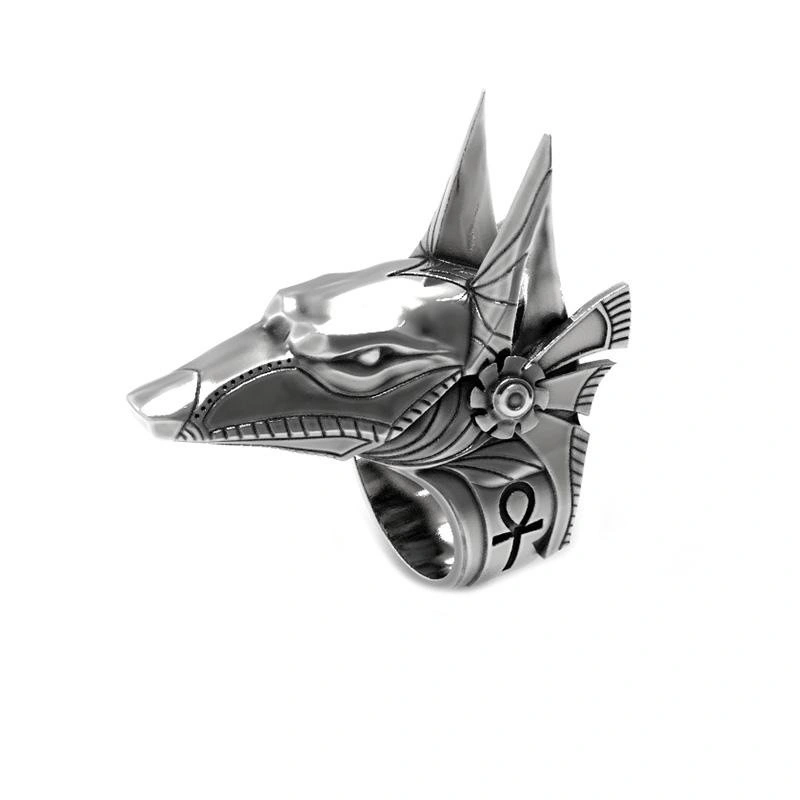 Vintage Stainless Steel Animal Ring