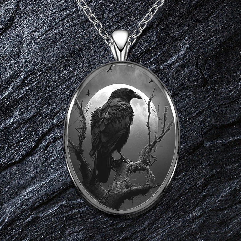 Retro Eagle Fashion Crystal Necklace