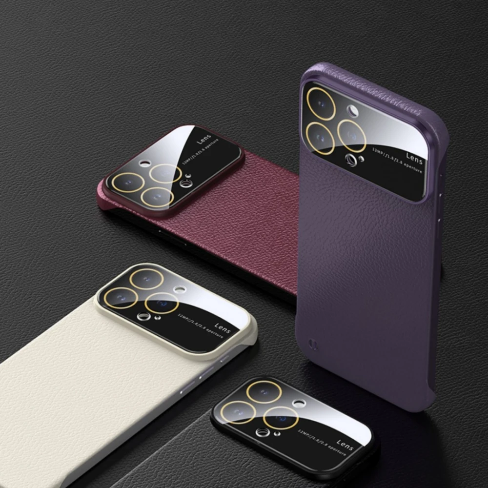 Leather Pattern Drop-resistant Protective Cover