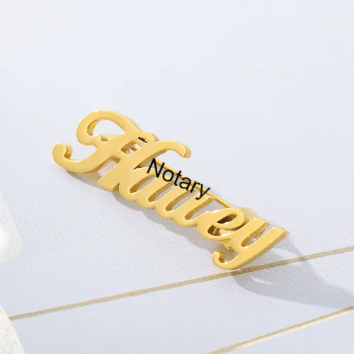 Notary Pin