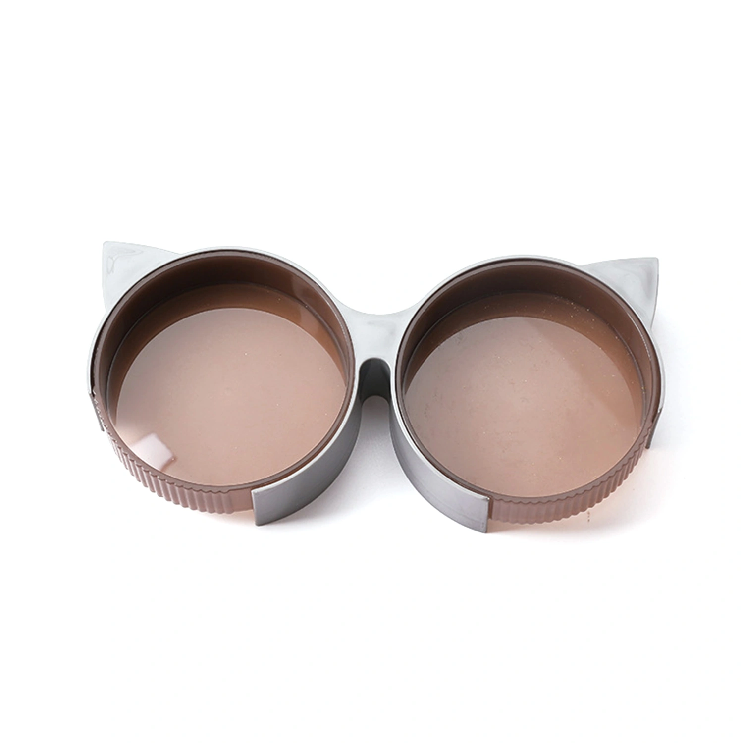 Cat Food Bowls Plastic Pet Feeding Station Kitten Food and Water Bowls