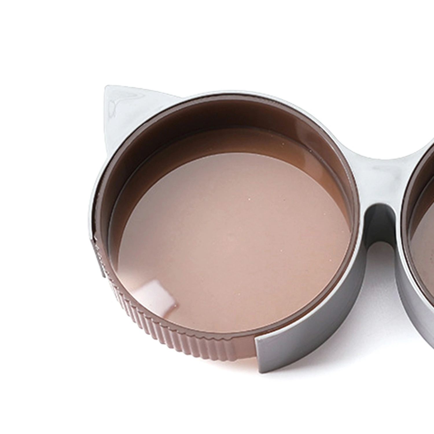 Cat Food Bowls Plastic Pet Feeding Station Kitten Food and Water Bowls