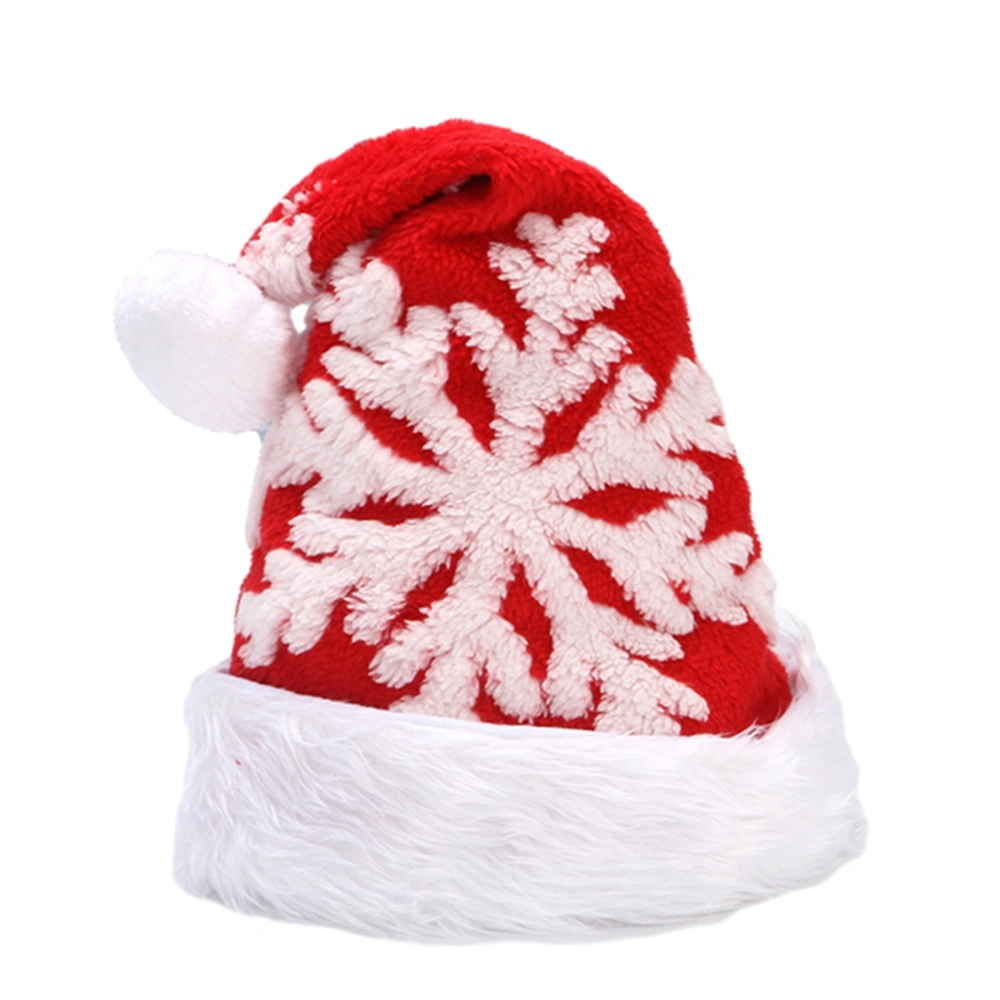 Christmas Hat, Snow Furry Plush Hat Party Hat Soft Warm Holiday Hat