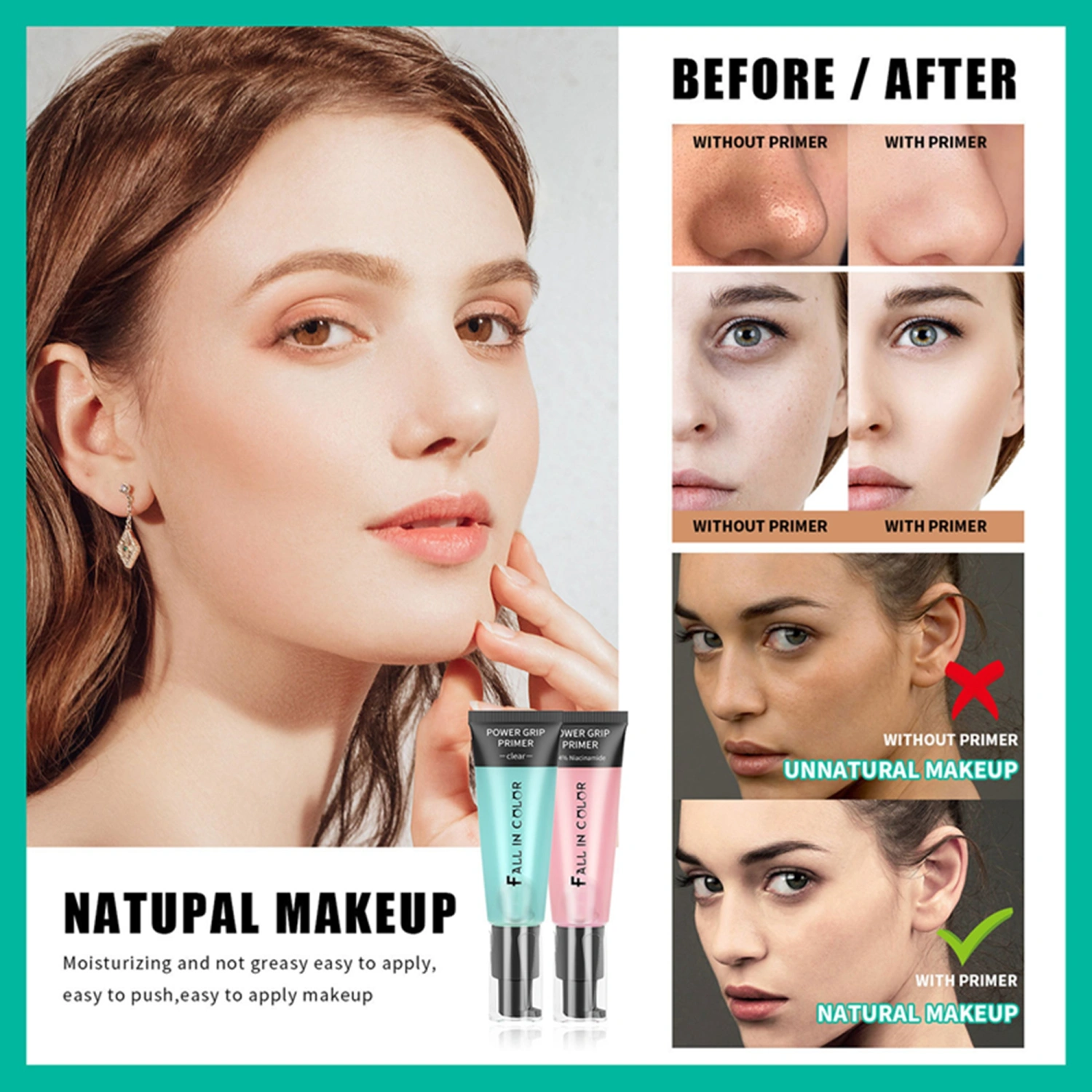 Moisturizing Face Primer Hydrating Makeup Base Primer Pore Minimizer