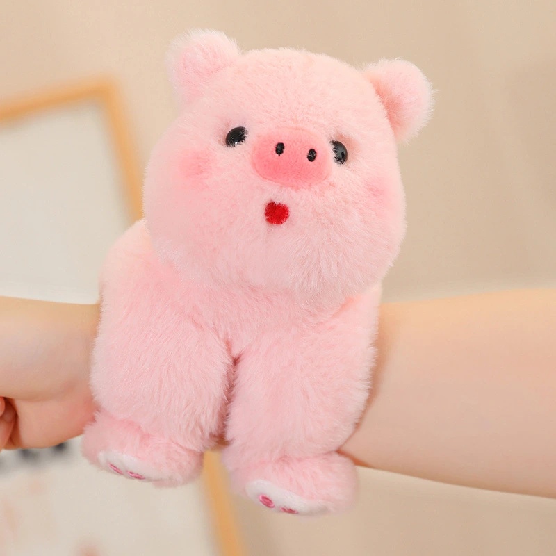 Cute Animal Doll Plush Toys Pop Hand Ring Children's Cartoon Accessories Gift