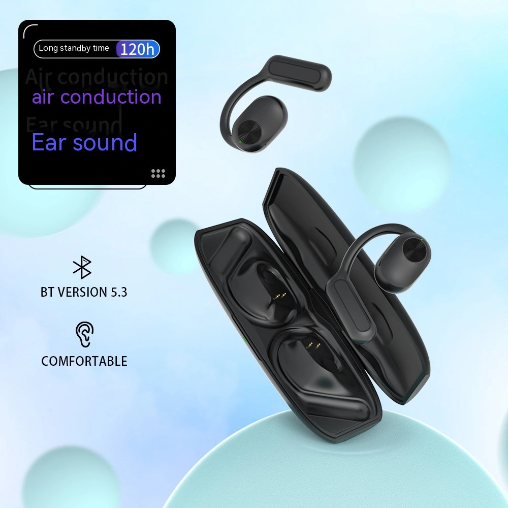 Ear-mounted Air Conduction Sports Business Binaural Wireless