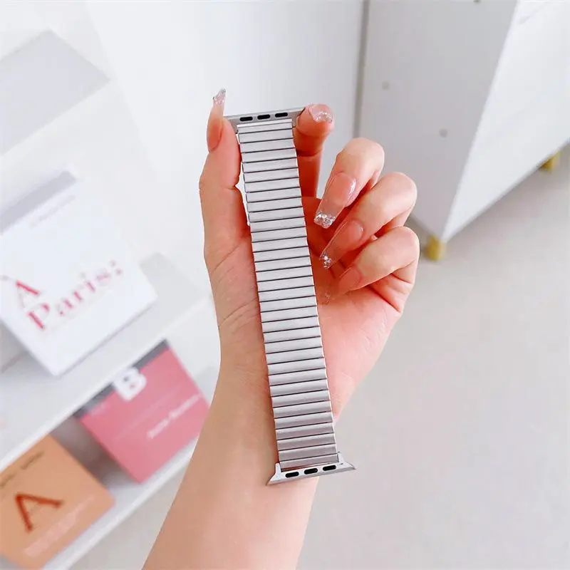 Elastic Stainless Steel Band Watch Band