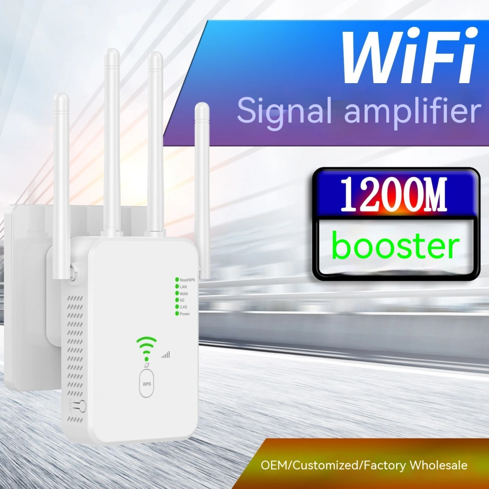 1200m Dual-frequency WiFi Relay Wireless Router