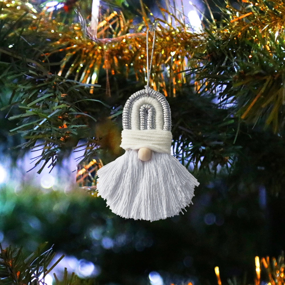 Hand-woven Creative Christmas Tree Ornaments Crafts