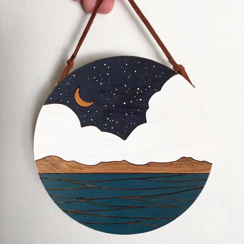 DIY Craft Kit Digital Painting Anime Home Decoration