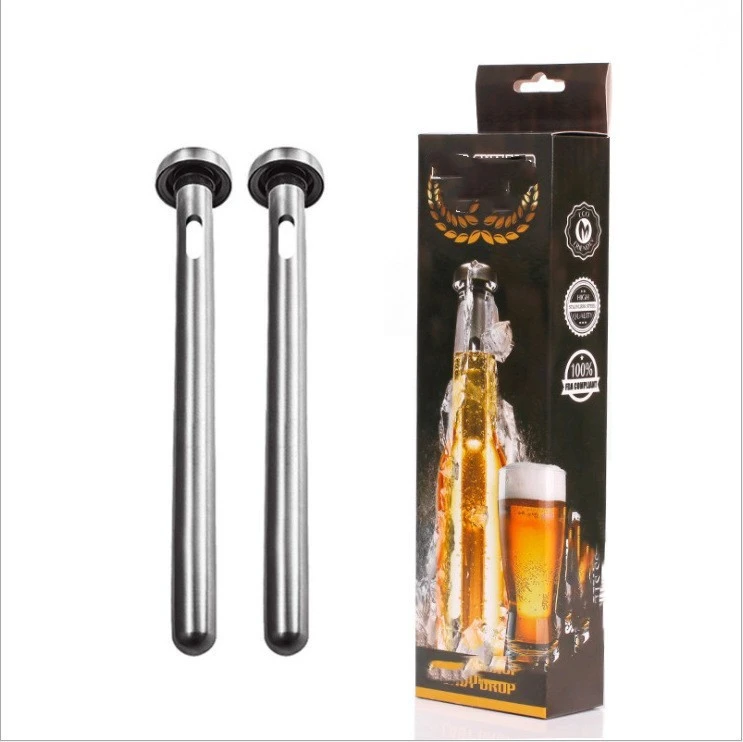 Iced Cooling Red Wine Stick Double Color Box Package