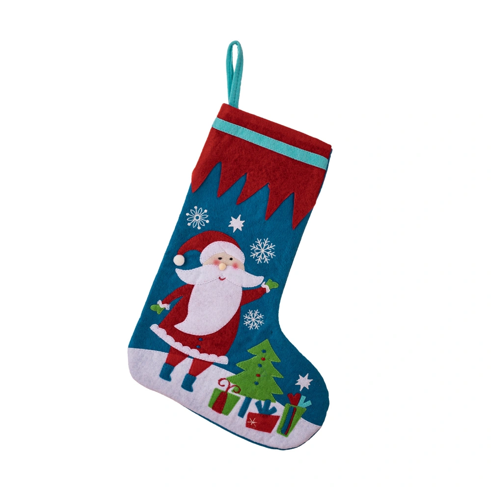 Christmas Stockings Fancy Hanging Stockings Classic Santa Ornaments