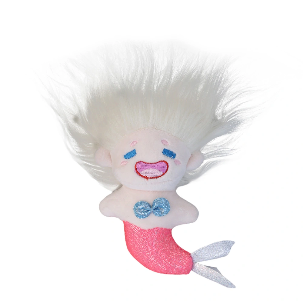 Plush Keychain Doll, Cartoon Mermaid Doll Keychain Pendant Keyring