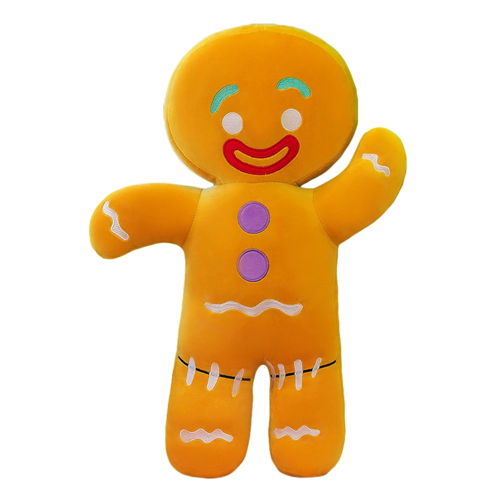 Christmas Doll, Cute Cartoon Gingerbread Man Stuffed Kids Toy