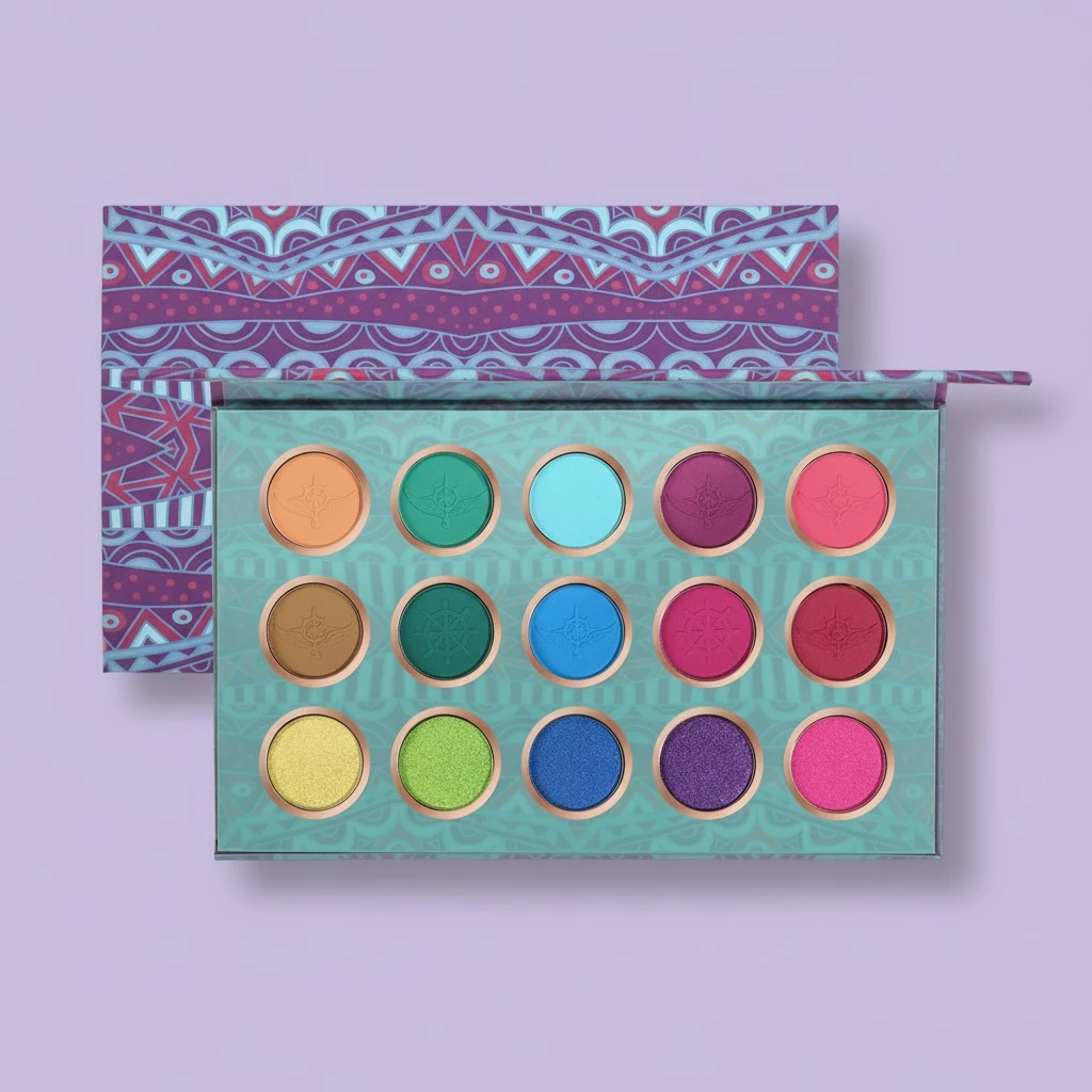 Eyeshadow Palette Retro 15 Colors Matte Shimmer Eye Shadow Make up 