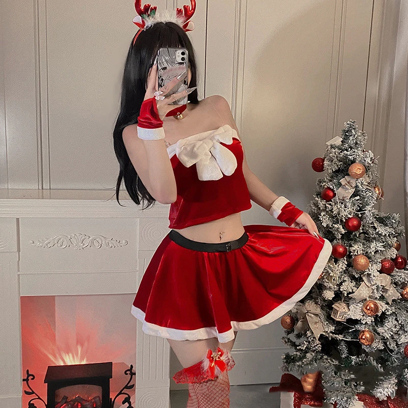Women's Fashion Simple Halloween Night Skirt Suit