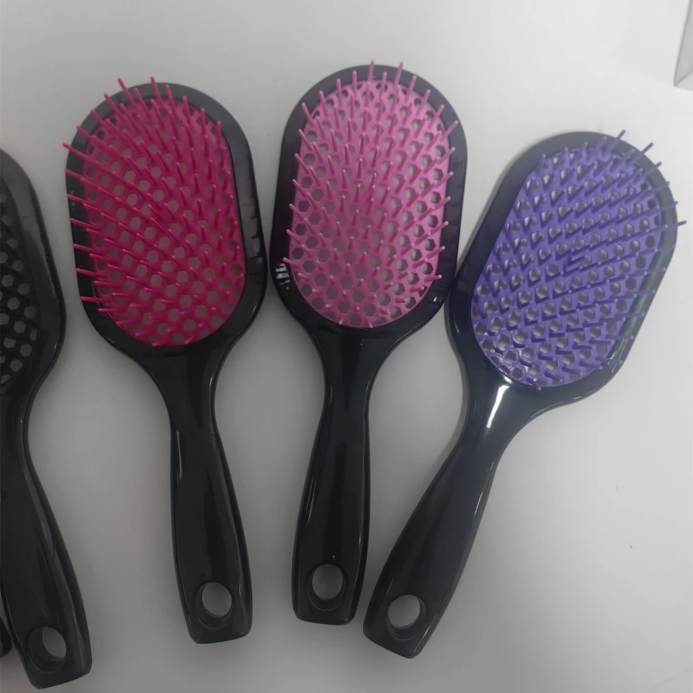 Household Wet And Dry Hollow Comb Shape Mesh Comb