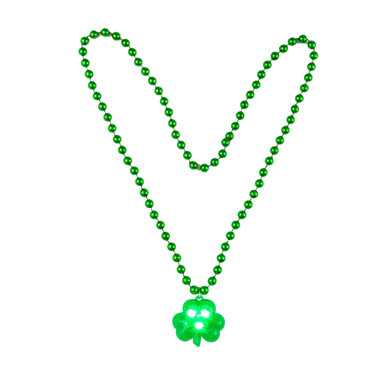 LED Light Three-function Clover Luminous Necklace