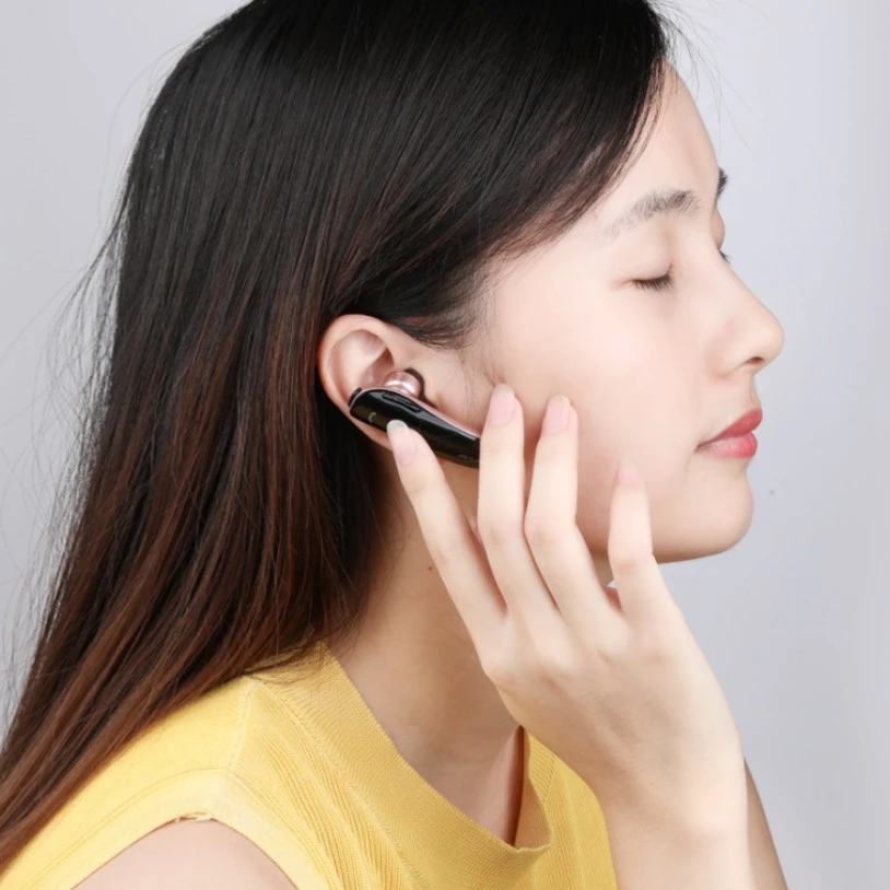 Call Business Bluetooth Headset In-ear CVC60 Noise Reduction Vehicle Wireless Headset With Multi-point Connection