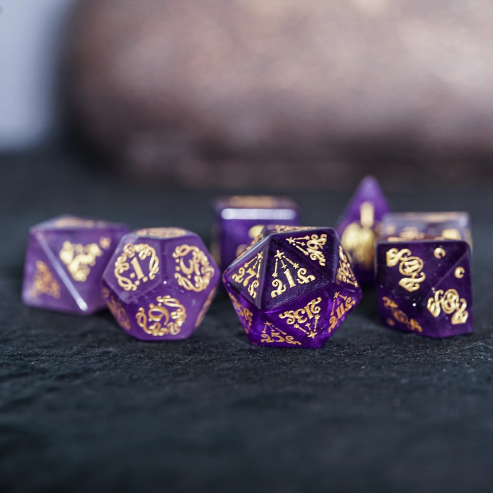 Natural Amethyst Cthulhu Theme Running Craps