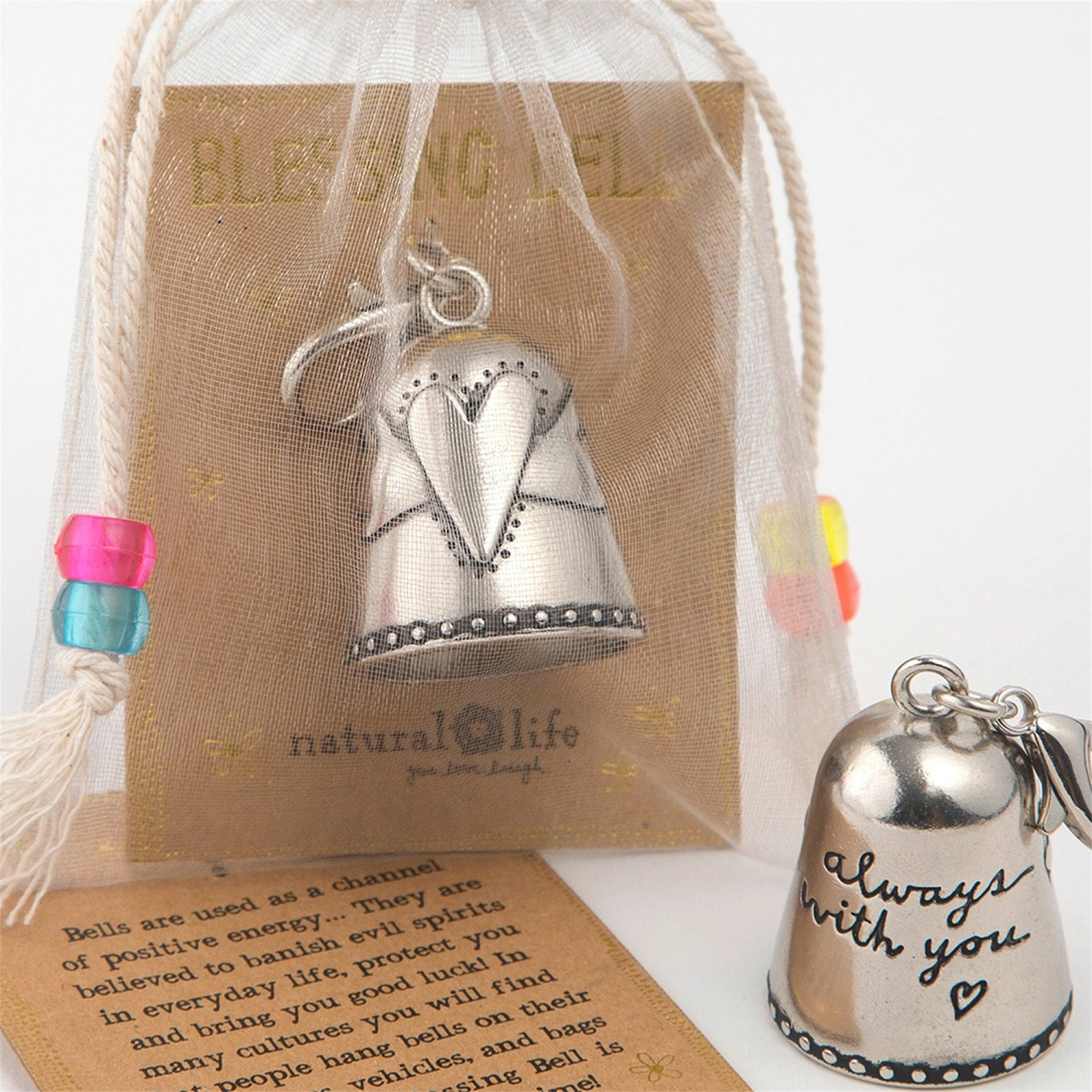 Christmas Card Gift Set Blessing Bell Birthday Greeting Cards Gifts