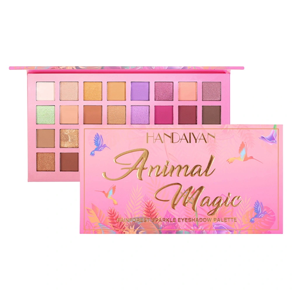 32 Colors Eyeshadow Palette, Pearl Lustre Matte Eye Makeup Cosmetics