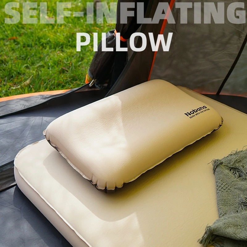 Outdoor 3D Sponge Pillow Automatic Inflatable Pillow