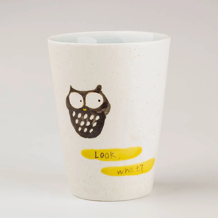 Ceramic Hand Pearl Glaze Cup