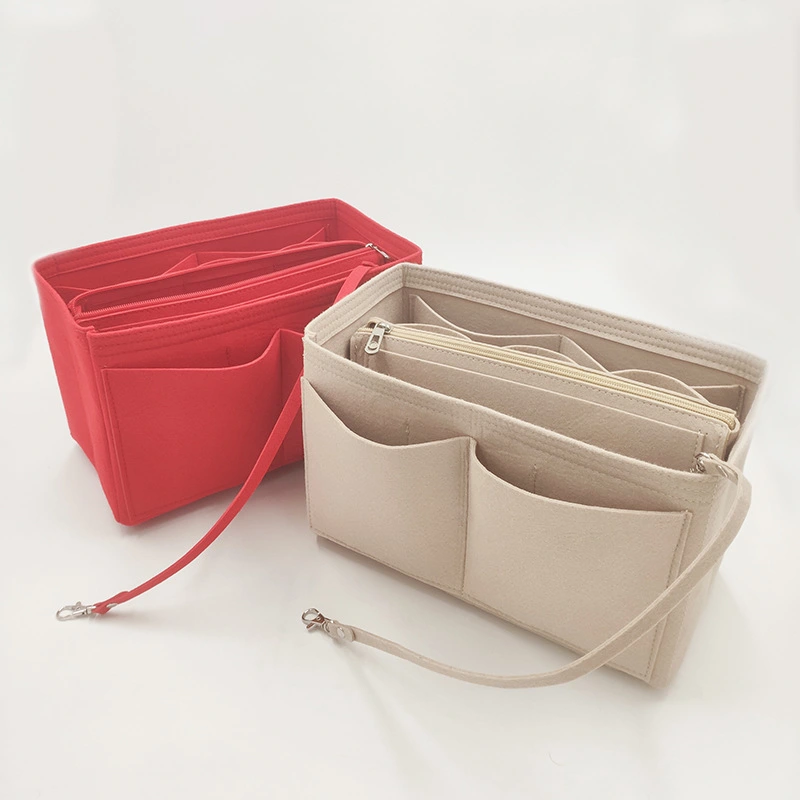 Felt Makeup Large Capacity Liner Bag