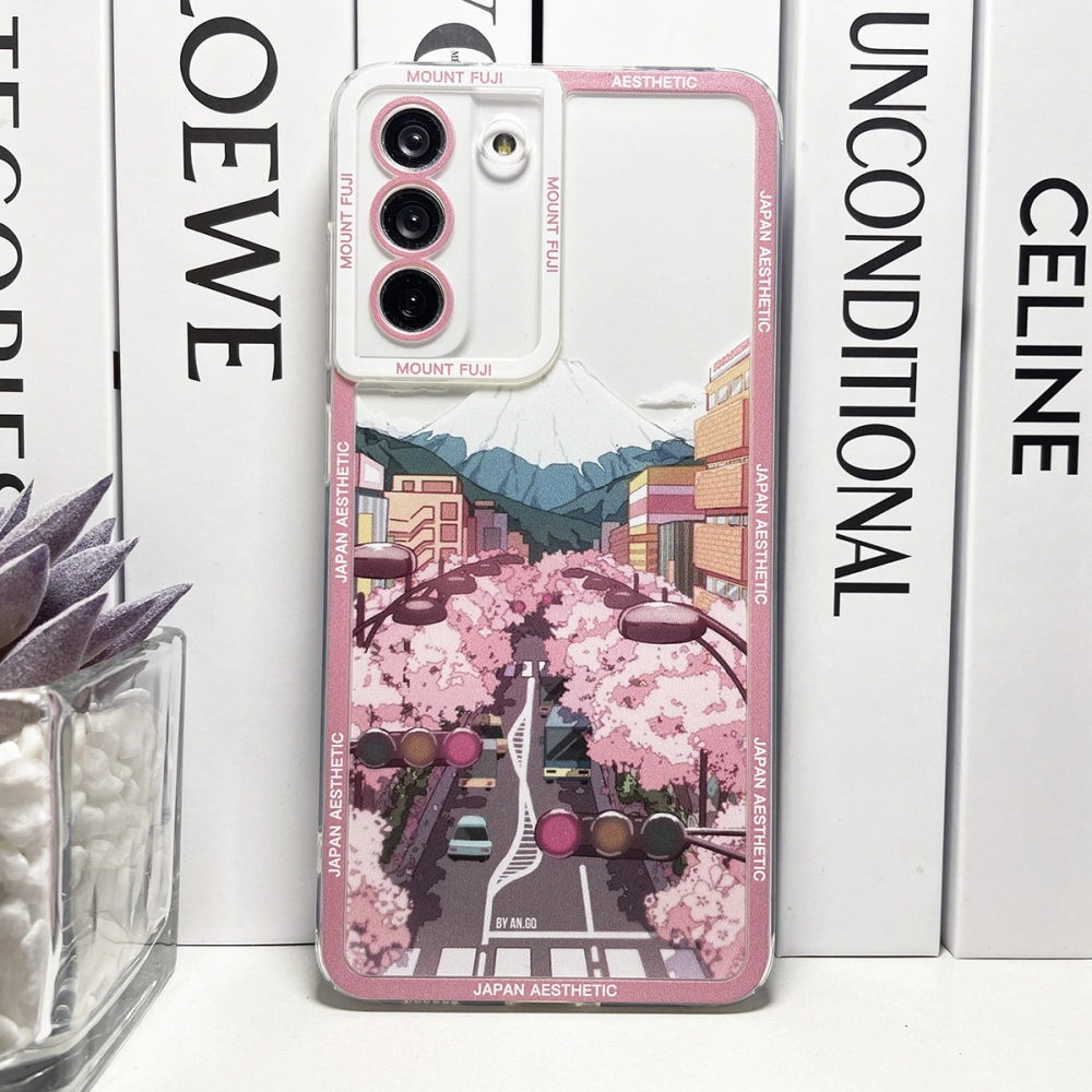 Anti Fall  Mountain Illustrated Phone Case