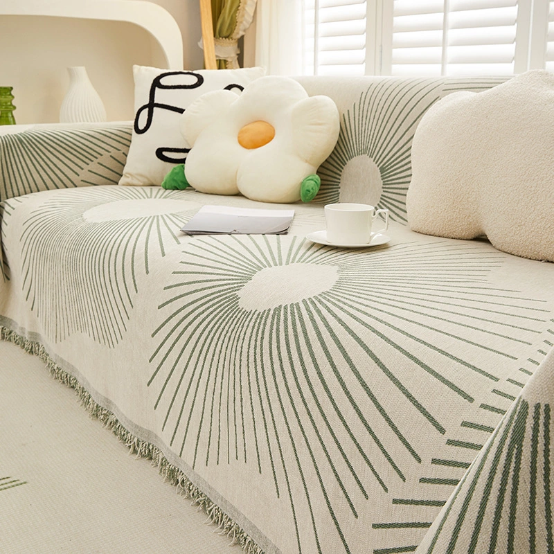 Chenille Sofa Cover Anti-scratching Integrated