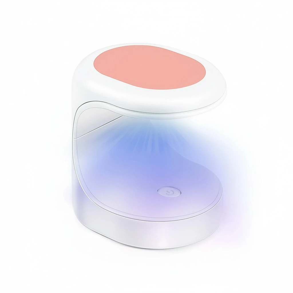 Mini LED Nail Lamp Portable Nail Dryer with 2 Timers UV Gel Nail Light