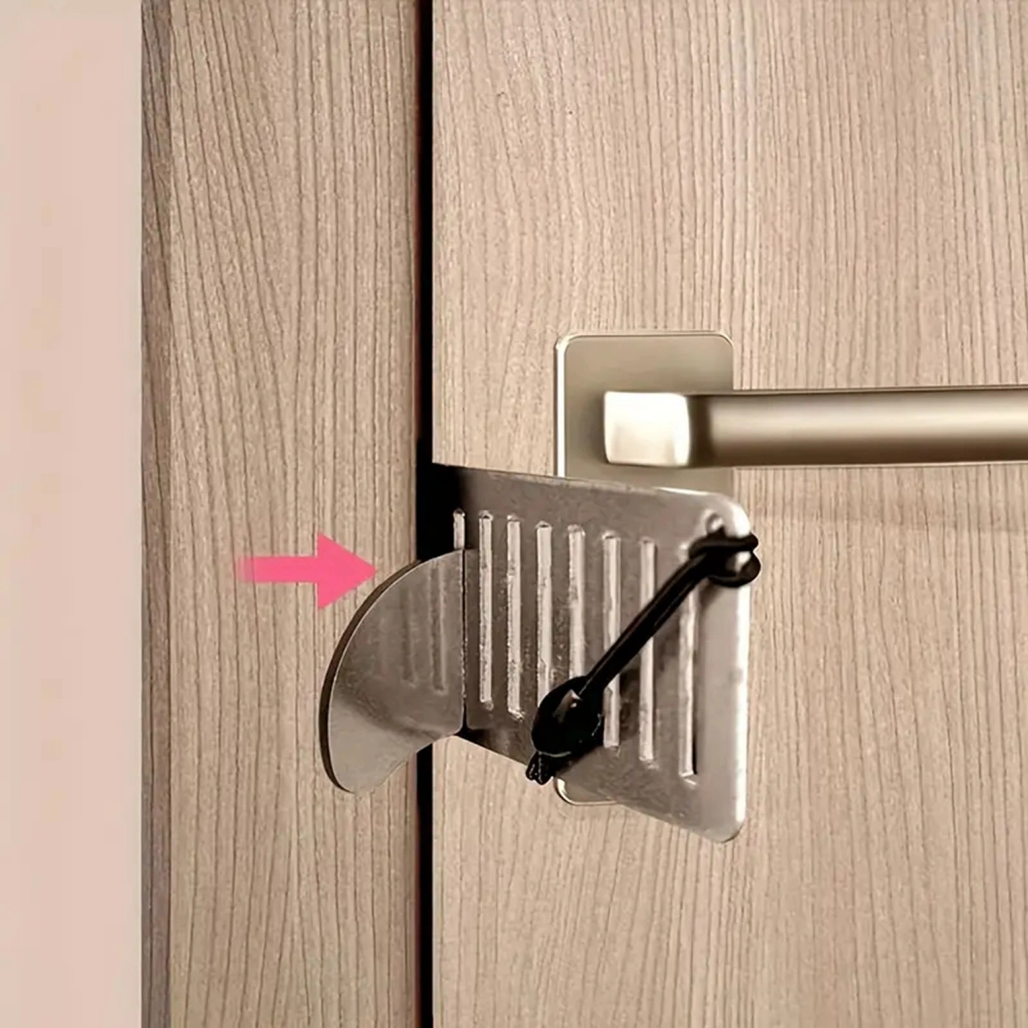 Door Stopper, Door Holder, No Drilling Stainless Steel Door Stoppers