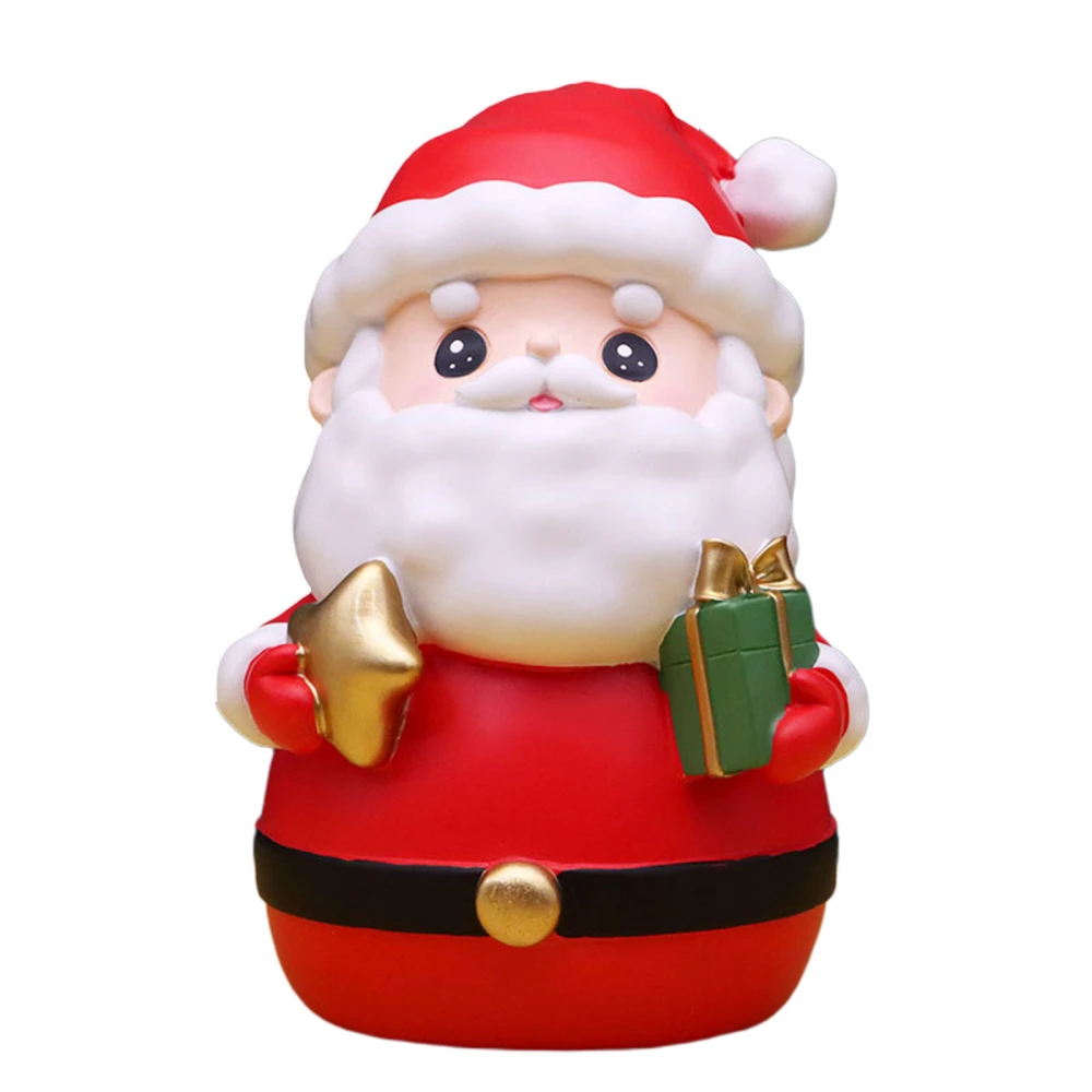 Christmas Resin Statue Cute Santa Claus/Bear/Christmas Tree Decoration