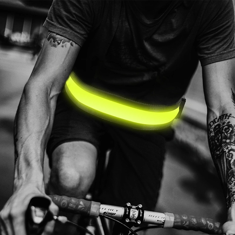 Sports Outdoor LED Night Running Light-emitting Belt Breathable