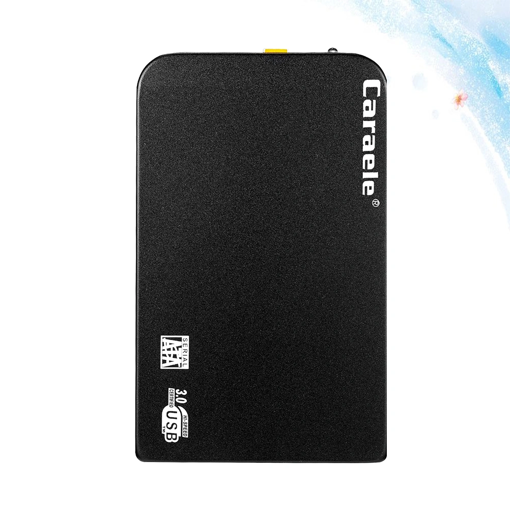 1PC 1TB Mobile HDD USB3.0 High Mobile Hard Disk Drive for Desktop Laptop Computer (Black)