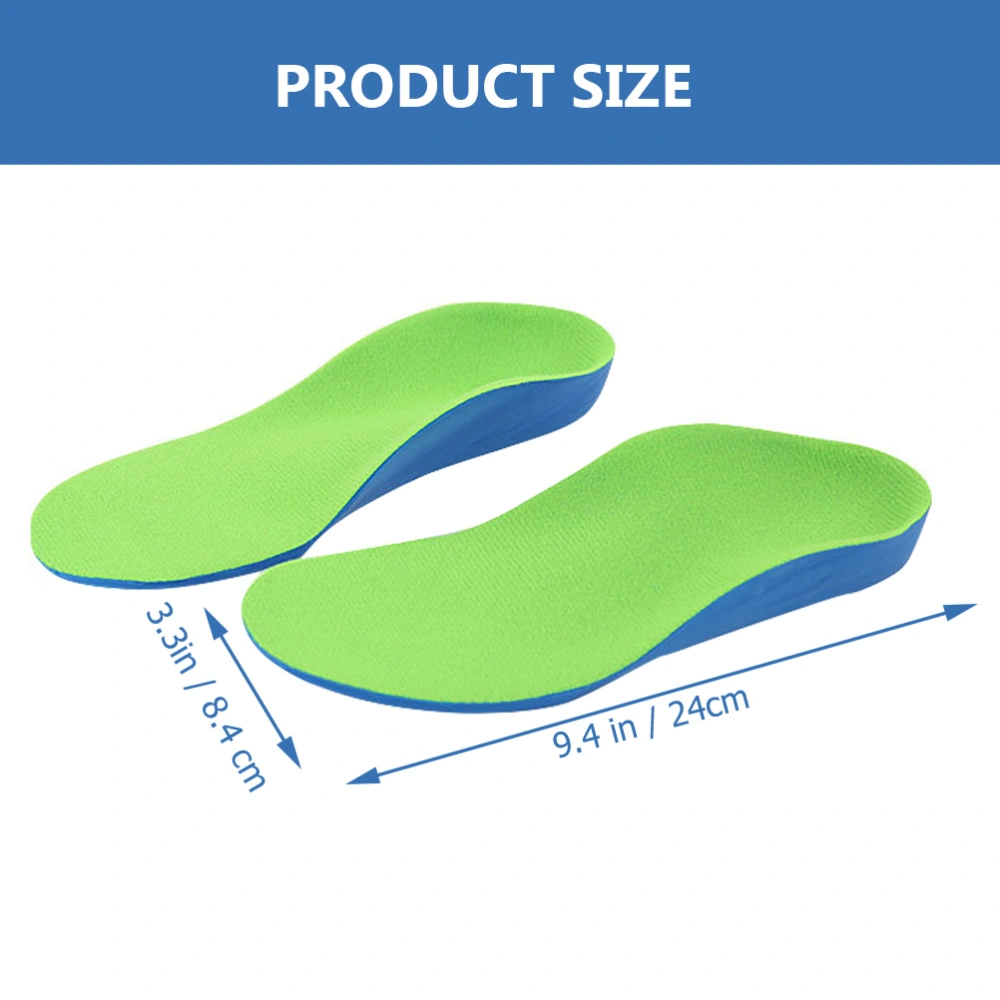 1Pair Kids Flat Feet Orthotic Insole Durable Arch Support Cushion Foot Care Insole