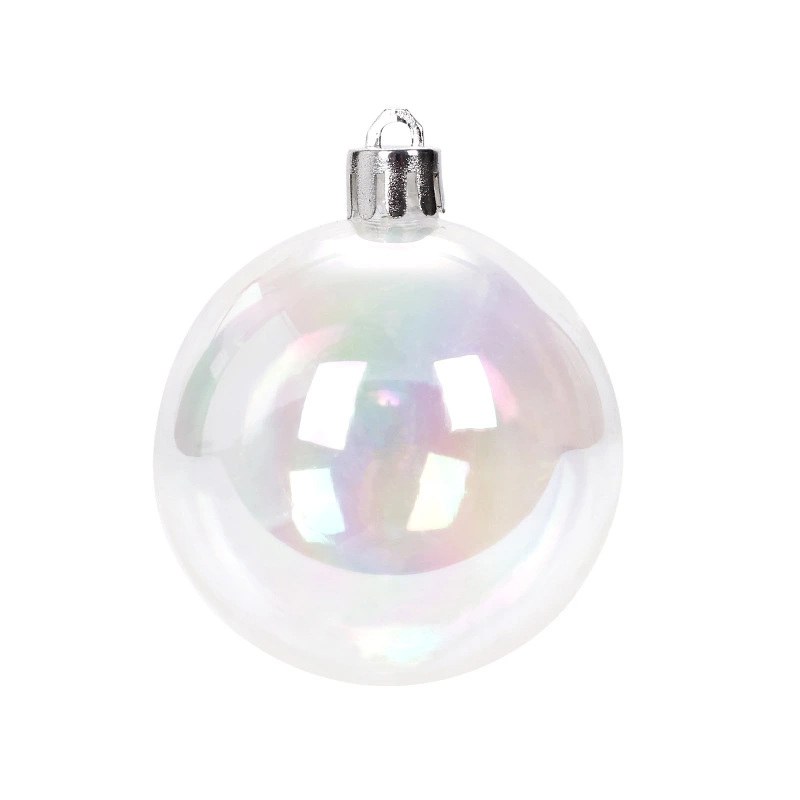 6pcs Christmas Bulbs Balls Decorations Iridescent Ball Ornaments Christmas Tree Decorations