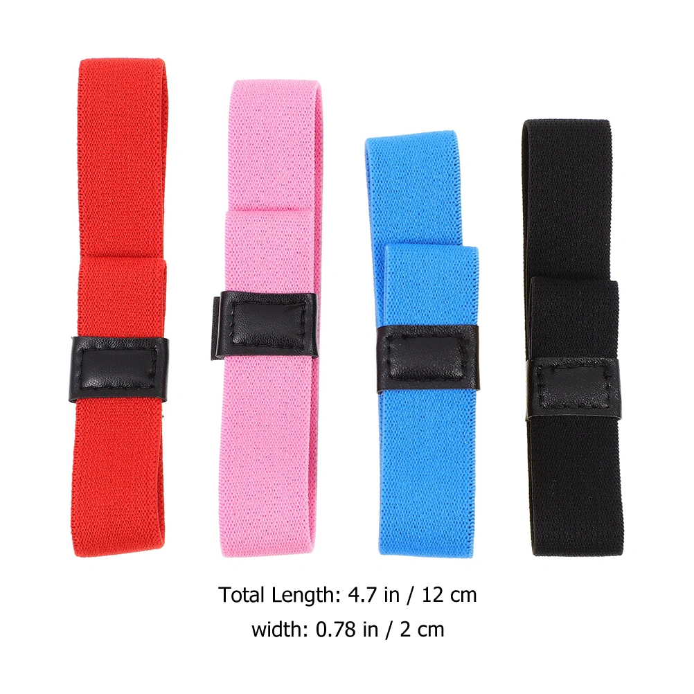 4Pcs Household Bento Bands Wear-resistant Elastic Straps Convenient Bento Fixators