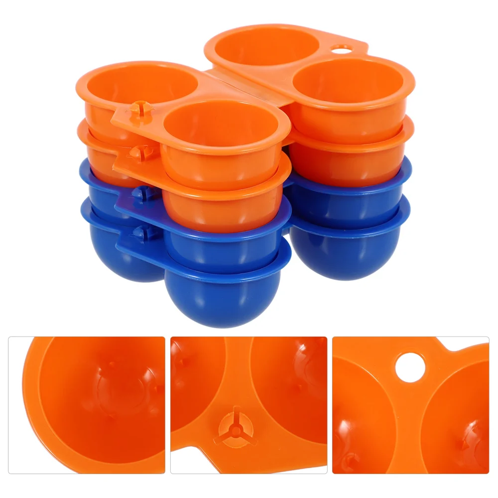 4Pcs Portable Outdoor Camping Eggs Carrier Plastic Container Case Eggs Holder