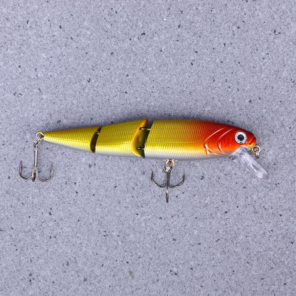 Swimbait Fishing Lures Multi Jointed Artificial Crankbait Fishing Tackle Tool (6#)